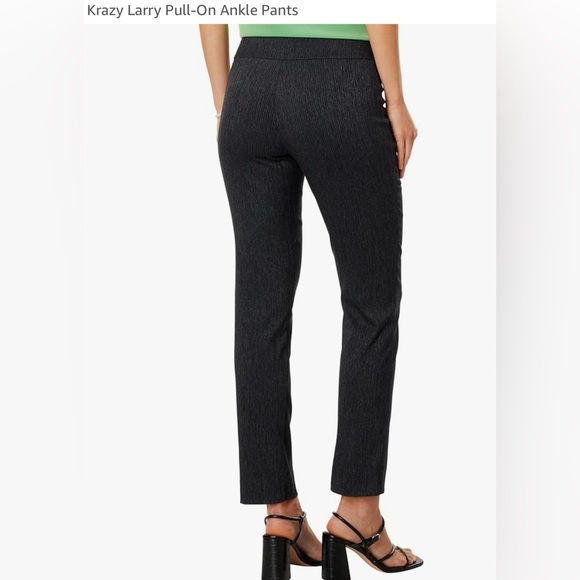 Krazy Larry Women’s white pull on ankle pants size 12 - Picture 4 of 4